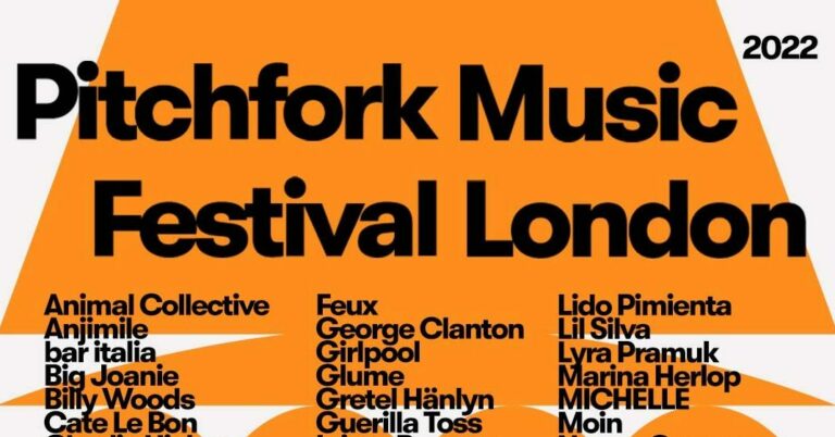 Pitchfork Music Festival London 2022 Initial Lineup and Dates Announced