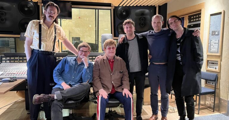 Yard Act Team Up With Elton John on New Version of ‘100% Endurance’