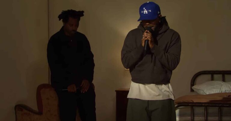 Watch Kendrick Lamar Perform ‘Father Time’ With Sampha on ‘SNL’
