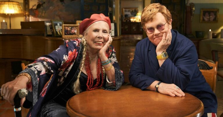 Joni Mitchell Announces New Live Album Plans in Interview With Elton John