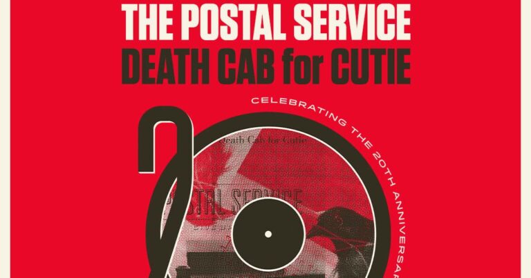 The Postal Service and Death Cab for Cutie Announce Co-Headlining 2023 Tour