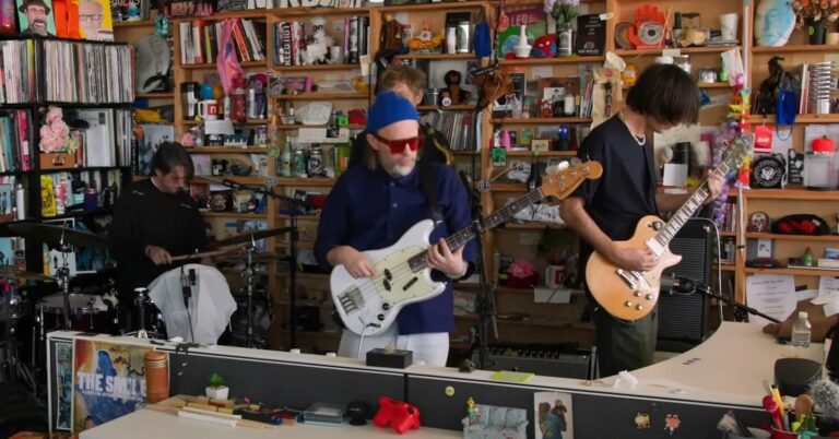 Watch The Smile’s ‘Tiny Desk Concert’ for NPR Music