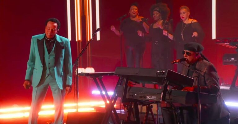 Watch Smokey Robinson and Chris Stapleton Join Stevie Wonder’s Motown Tribute at 2023 Grammys