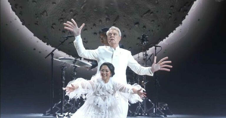 Watch David Byrne, Son Lux, and Stephanie Hsu Perform ‘This Is a Life’ at 2023 Oscars