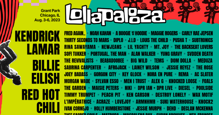 Lollapalooza 2023 Lineup Announced: Kendrick Lamar, Billie Eilish, Lana Del Rey, Red Hot Chili Peppers