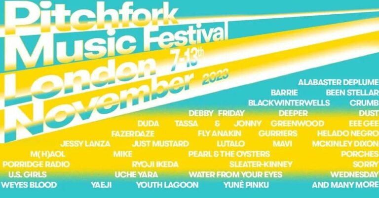 Pitchfork Music Festival London 2023 Lineup: Weyes Blood, Sleater-Kinney, Porridge Radio, and More