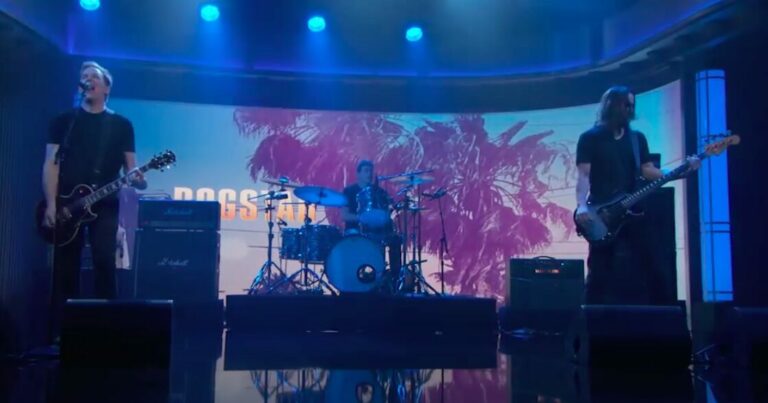 Watch Keanu Reeves’ Dogstar Perform ‘Breach’ on ‘Kimmel’
