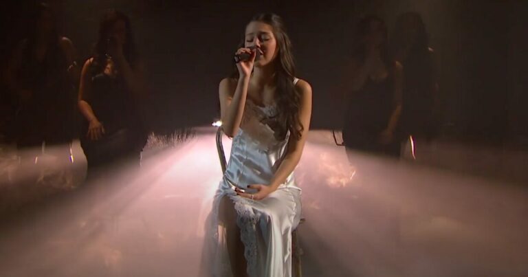 Watch Olivia Rodrigo Perform ‘Can’t Catch Me Now’ on ‘Colbert’