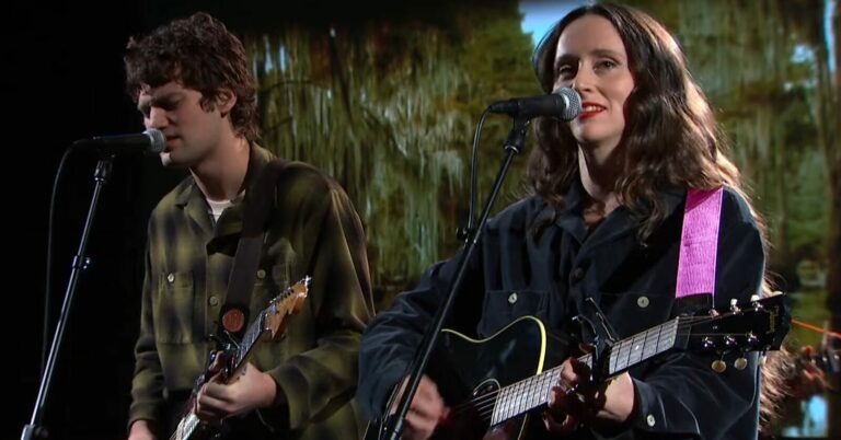 Watch Waxahatchee Perform ‘Right Back to It’ With MJ Lenderman on ‘Colbert’
