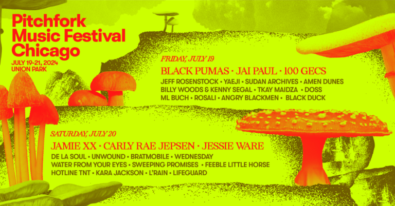 Pitchfork Music Festival Announces 2024 Lineup