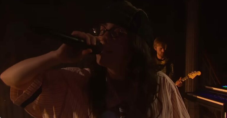 Watch Billie Eilish Perform ‘Lunch’ on ‘Colbert’
