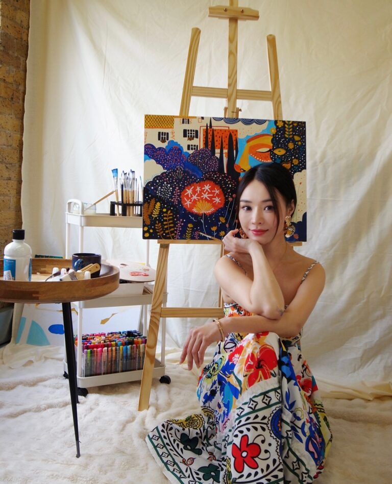 Exploring the Vibrant Narratives of Yilin Bai’s Illustrations