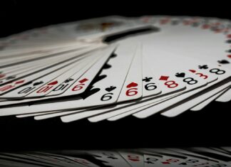 playing cards lot