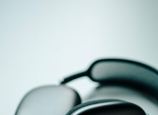 black sunglasses on white surface