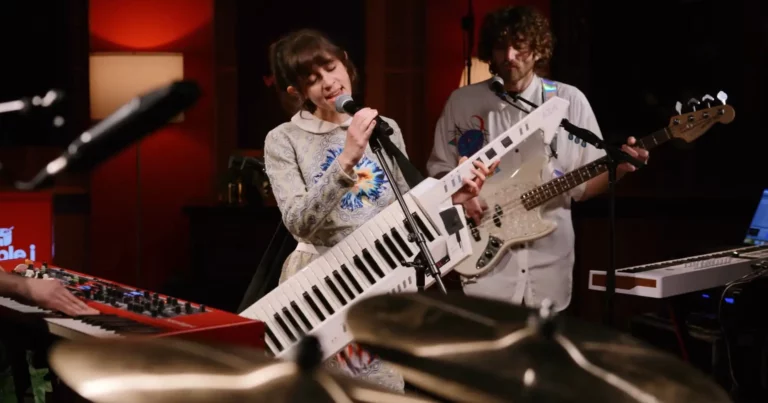 Watch Magdalena Bay Cover David Bowie’s ‘Ashes to Ashes’ for triple J’s Like a Version