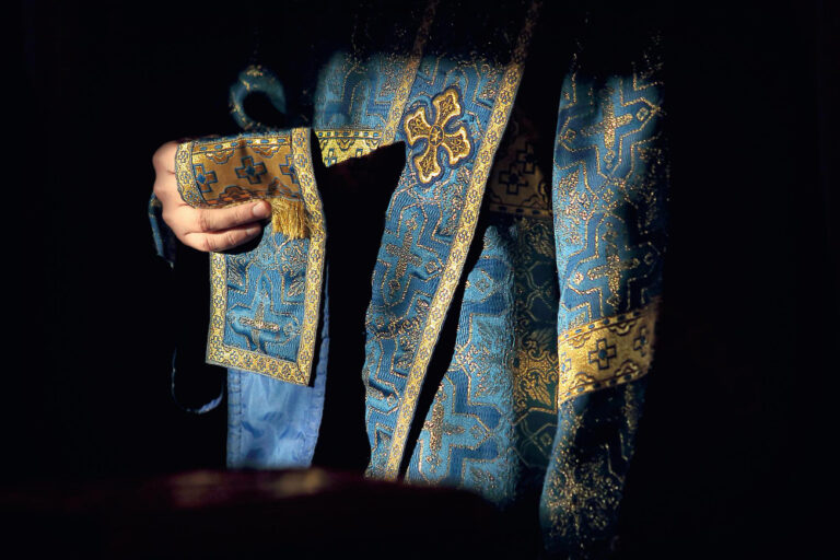 What is Gold Embroidery on Liturgical Vestments?