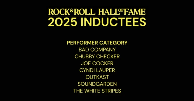Rock & Roll Hall of Fame’s 2025 Class: OutKast, The White Stripes, Soundgarden, and  More