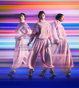 ASOS x Adidas Originals pink tracksuit set