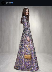 Gucci Fall 2026 runway look at Milan Fashion Week