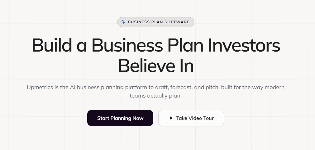 AI tools for business plans