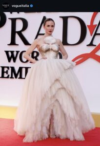 Emily Blunt attends the world premiere of 'The Devil Wears Prada 2' in New York