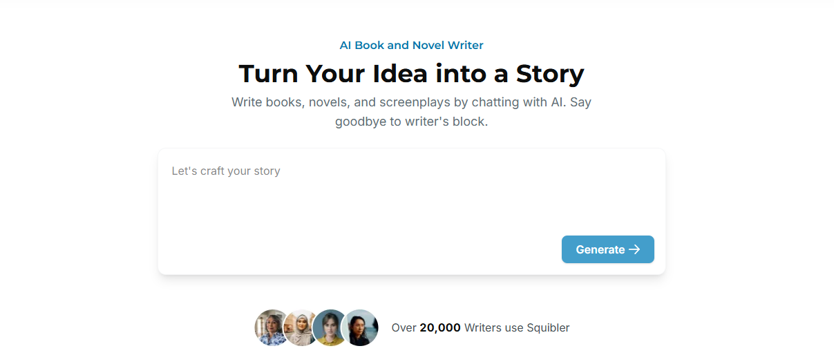 AI tools for book writing
