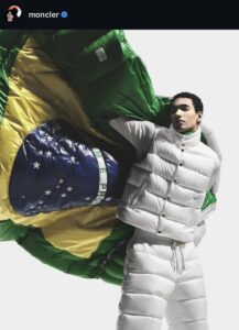 Team Brazil's Winter Olympic ceremonial uniform