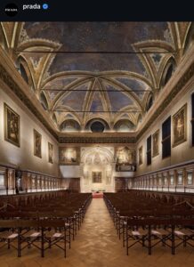 Prada frames debut at Milan Design Week