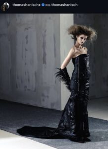 Thomas Hanisch's BFW AW26 look, featuring 3D printed accessories