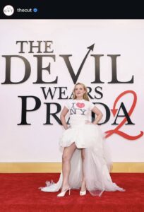 Amelia Goldenberg attends the world premiere of ``The Devil Wears Prada 2'' in New York.
