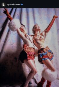 Screenshot of ngvmelbourne's Instagram post