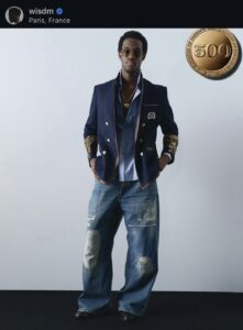 Screenshot of Wisdom Kaye's Instagram post