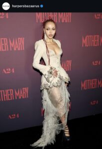 FKA twigs in Ashi Studio at the New York screening of Mother Mary