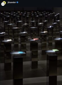 Jil Sander Reference Library at Milan Design Week