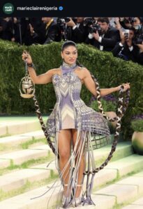 Sabrina Harrison at the 2026 Met Gala