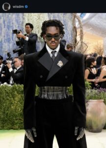 Wisdom Kaye at the 2026 Met Gala