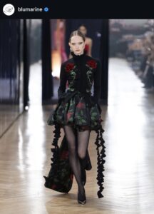 Blumarine show at Milan fashion week Fall 2026