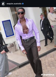 Alton Mason fashion at the 2026 Cannes Film Festival
