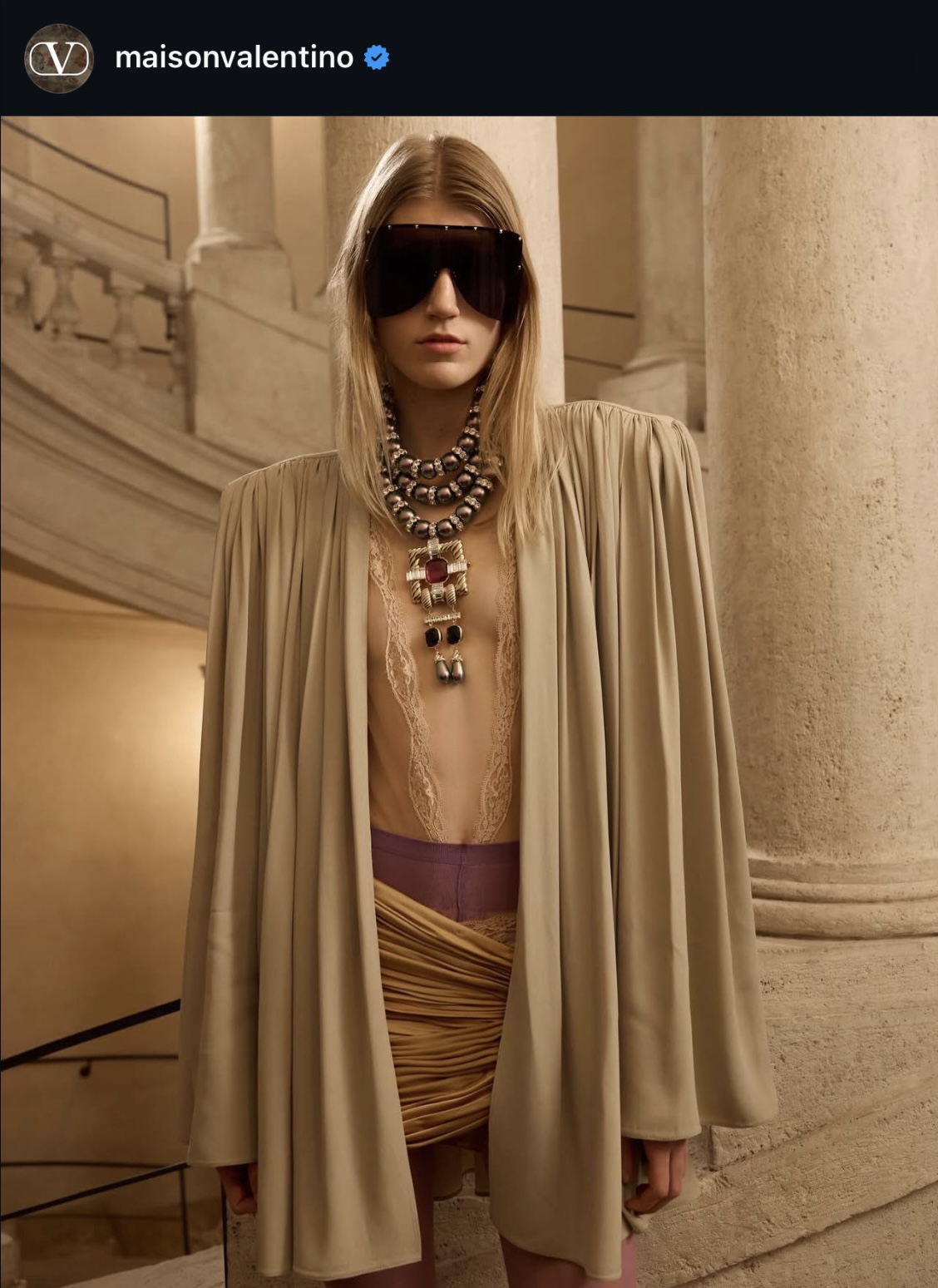 Valentino Rome Show Valentino Lands Well in Rome – Fall 2026 - Our Culture