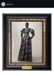 "La Contessa" look from Gucci SS26