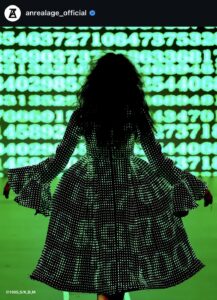 Anrealage show at Paris fashion week Fall 2026