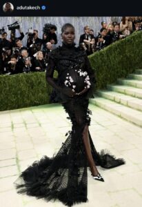 Adut Akech at the 2026 Met Gala