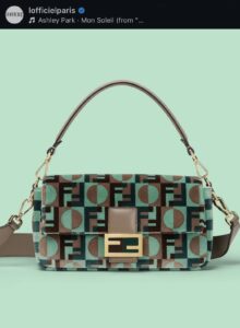 Screenshot of @lofficielparis's Instagram post