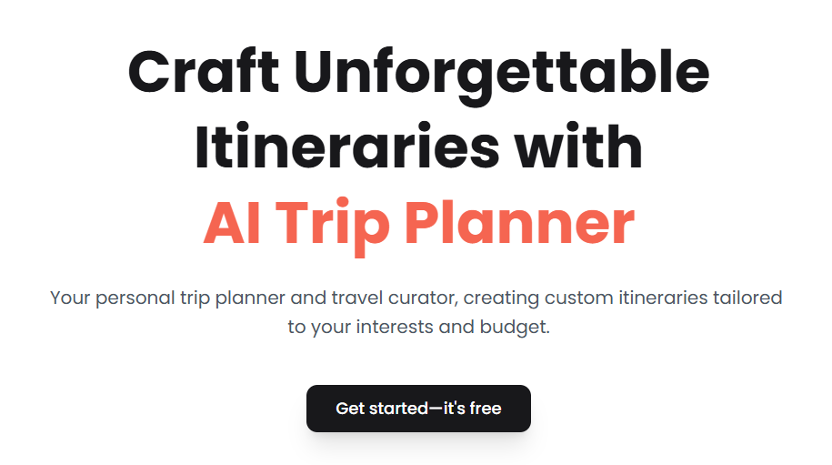 AI Tools for Travel Planning