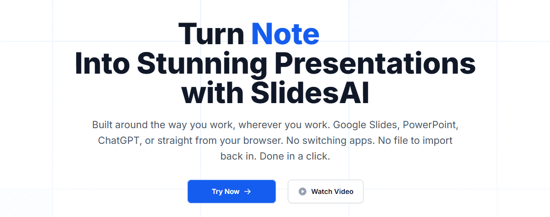 AI Tools for Building Presentations