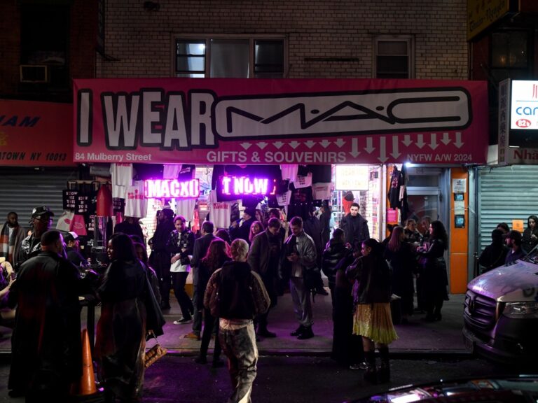 M·A·C Turns 40 in Y2K Style: From Canal Street Souvenir Shop to NYFW’s Most Talked-About Pop-Up