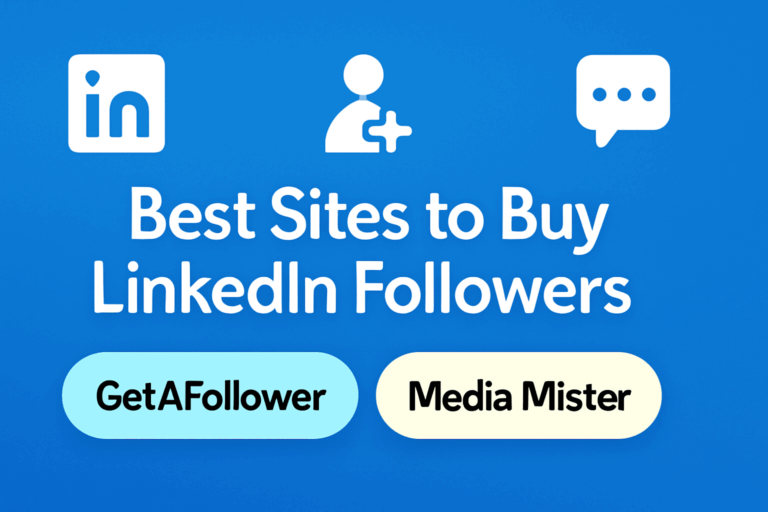 Best Sites to Buy LinkedIn Followers: Only 2 Worth the Money