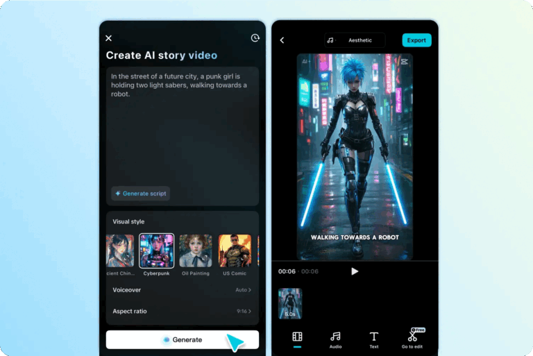 Recordless Storytelling with CapCut’s AI Video Maker