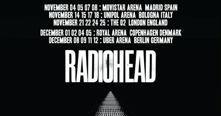 Radiohead Announce First Tour Dates in 7 Years