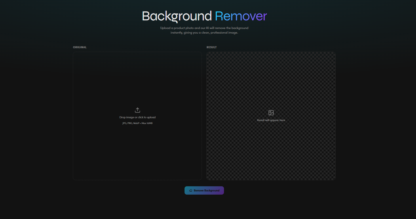 AI tools for background removal
